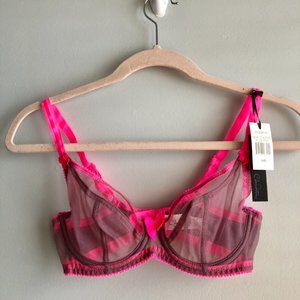 Love Claudette Dessous Mesh Bra NWT